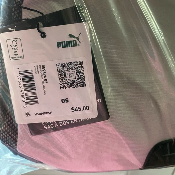 Pink Puma Backpack- Brand New - Picture 8 of 9